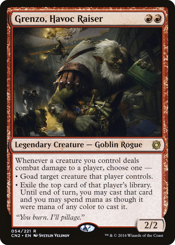 Grenzo, Havoc Raiser (CN2-054) [Conspiracy: Take the Crown] Foil