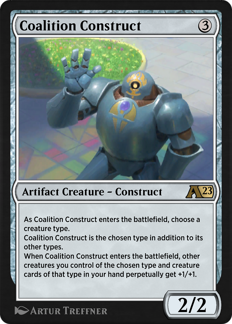 Coalition Construct (YDMU-030) [Alchemy: Dominaria]