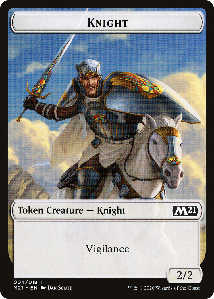Knight (TM21-004) [Core Set 2021 Tokens]
