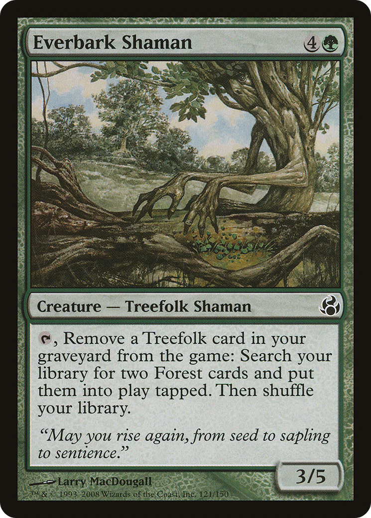 Everbark Shaman (MOR-121) [Morningtide] Foil