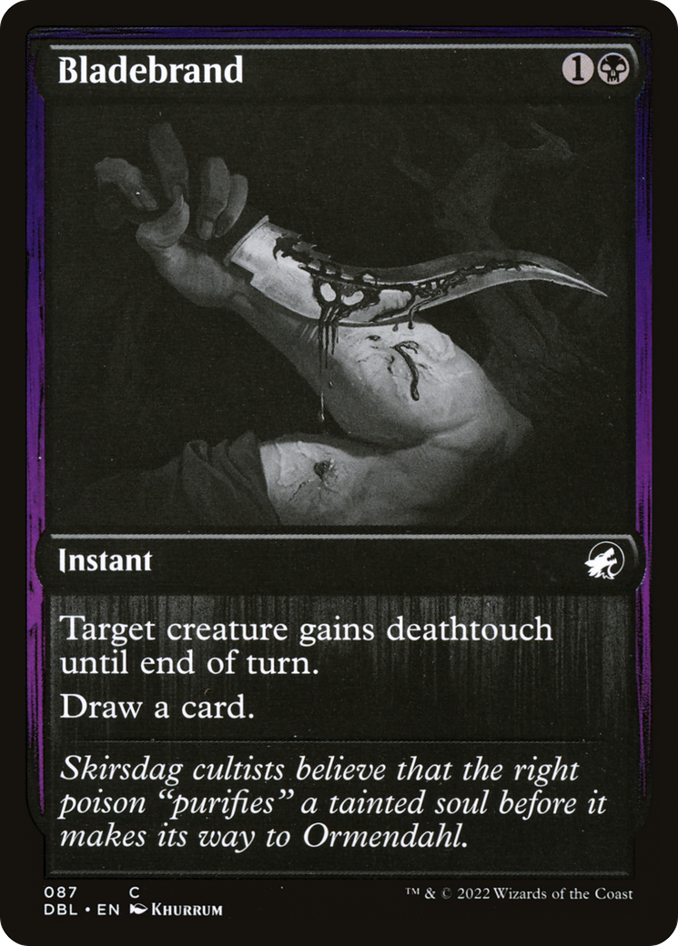 Bladebrand (DBL-087) [Innistrad: Double Feature]
