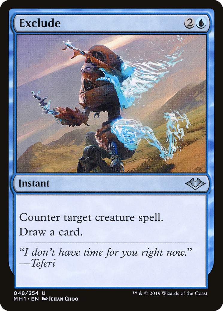 Exclude (MH1-048) [Modern Horizons] Foil