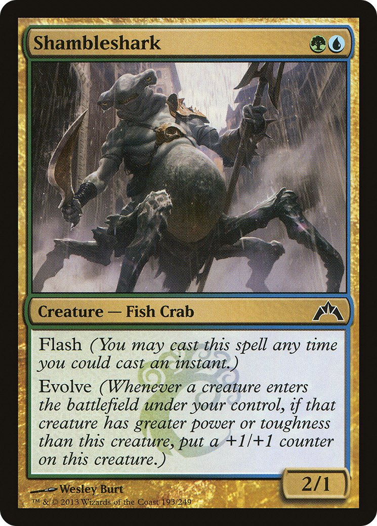 Shambleshark (GTC-193) [Gatecrash] Foil