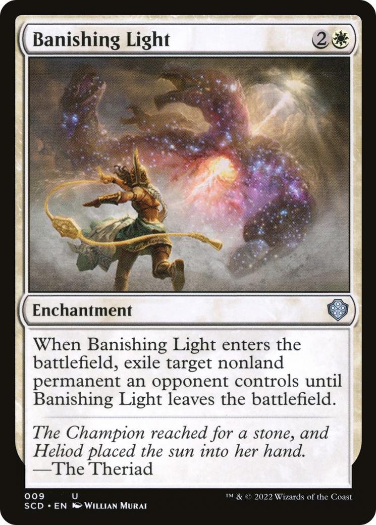 Banishing Light (SCD-009) [Starter Commander Decks]