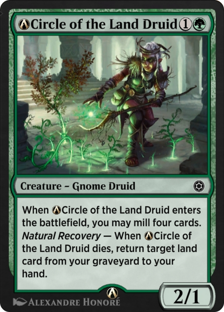 A-Circle of the Land Druid (HBG-A-203) [Alchemy Horizons: Baldur's Gate]