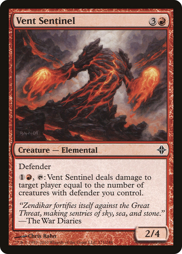 Vent Sentinel (ROE-171) [Rise of the Eldrazi] Foil