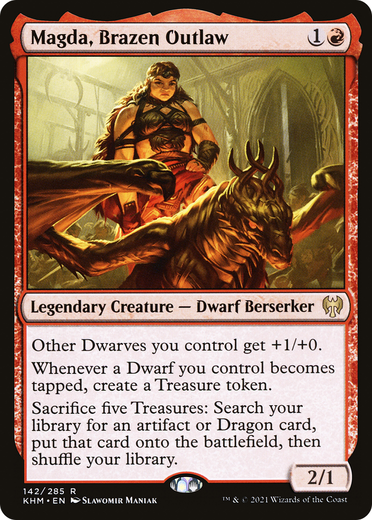 Magda, Brazen Outlaw (KHM-142) [Kaldheim]
