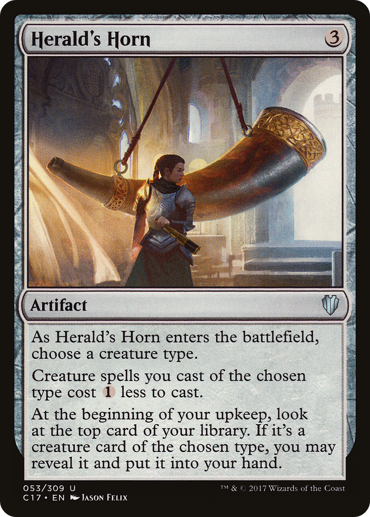 Herald's Horn (C17-053) [Commander 2017]