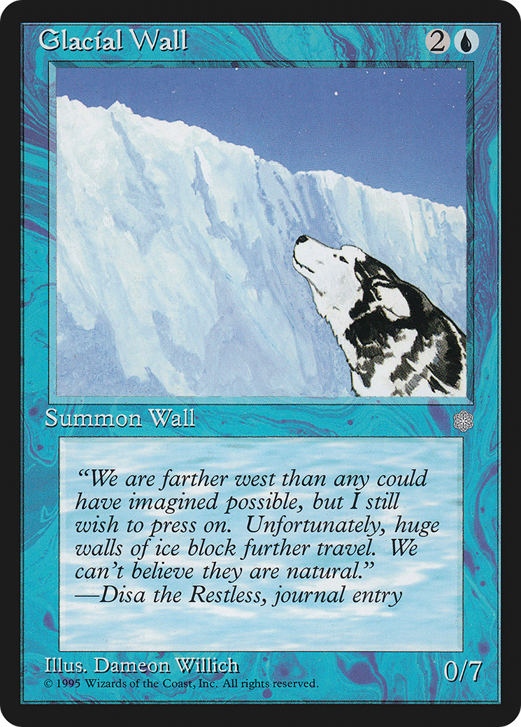 Glacial Wall (ICE-071) [Ice Age]