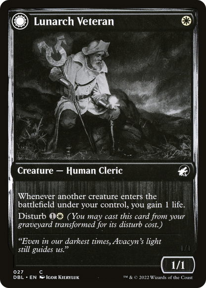 Lunarch Veteran (DBL-027) [Innistrad: Double Feature]