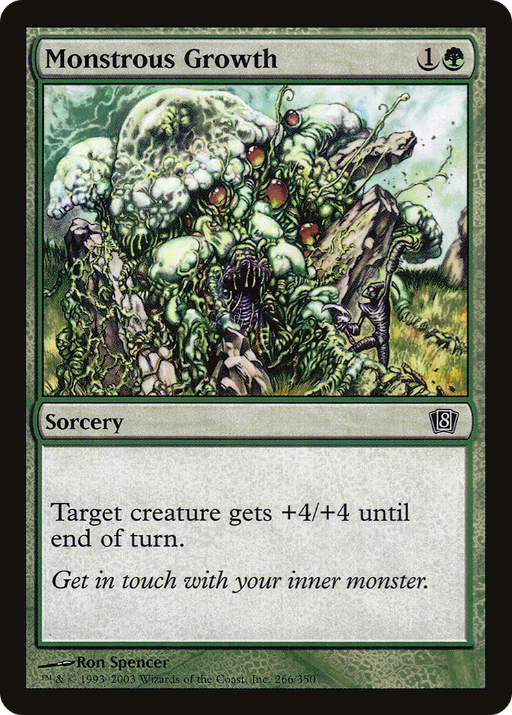 Monstrous Growth (8ED-266) [8th Edition]