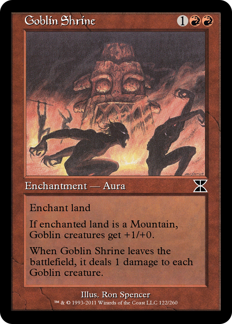Goblin Shrine (ME4-122) [Masters Edition IV]