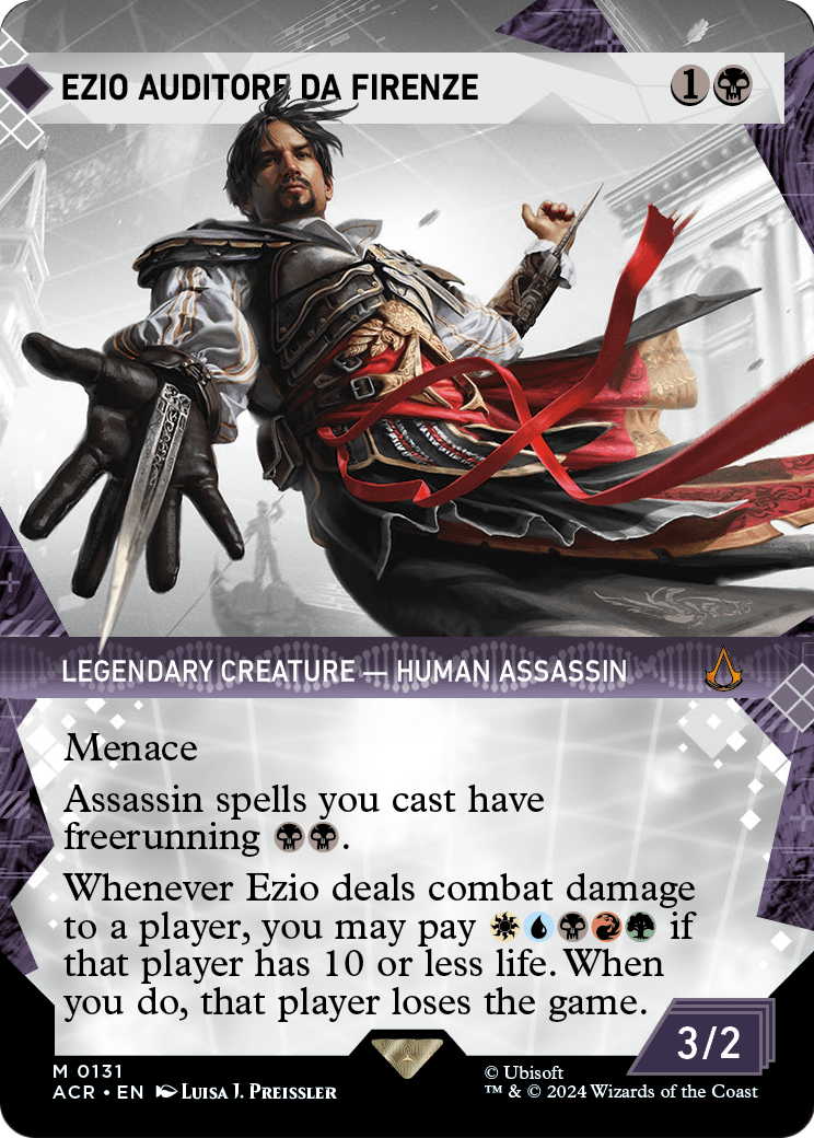Ezio Auditore da Firenze (Showcase) (ACR-131) (Borderless) [Assassin's Creed]