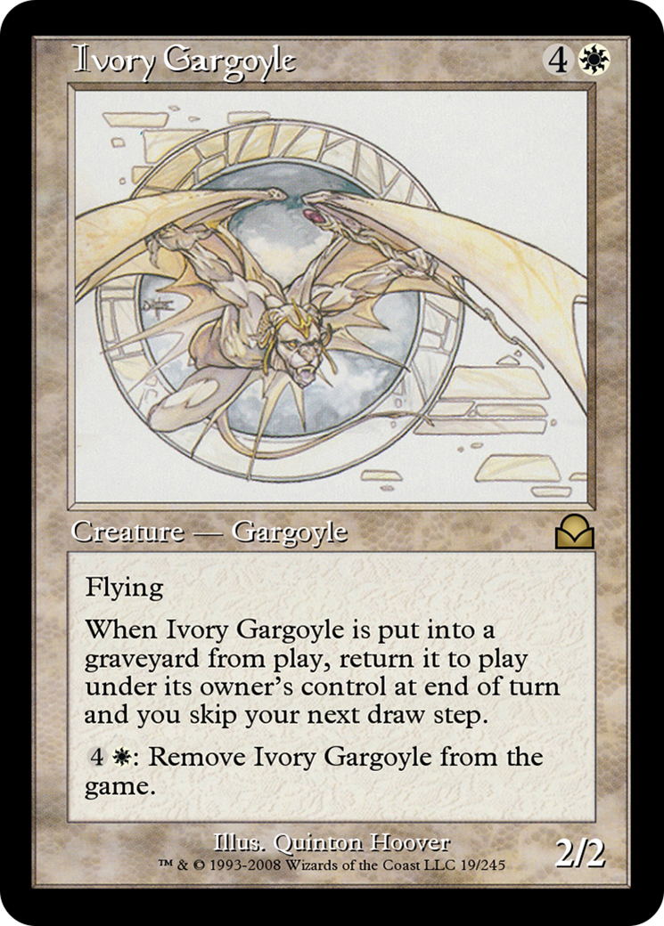 Ivory Gargoyle (ME2-019) [Masters Edition II] Foil