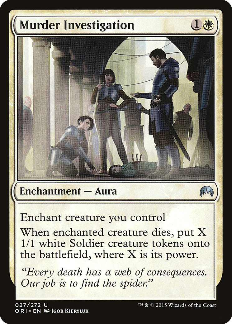 Murder Investigation (ORI-027) [Magic Origins]