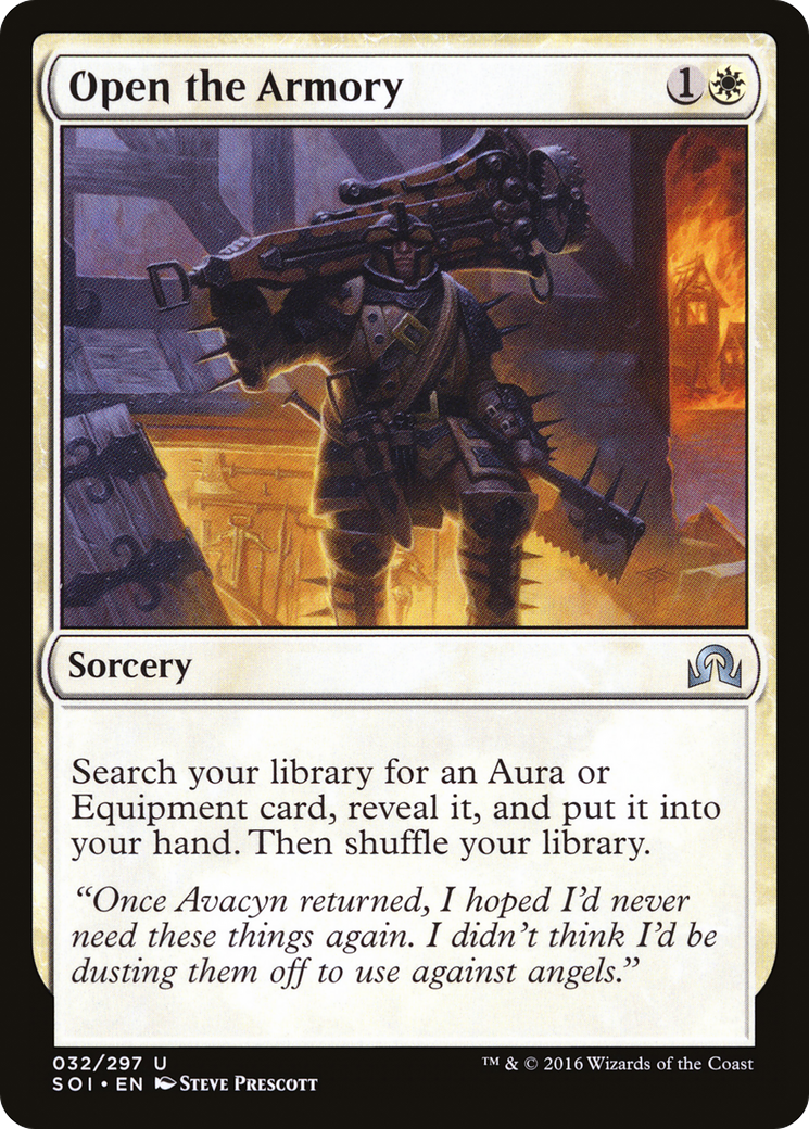 Open the Armory (SOI-032) [Shadows over Innistrad] Foil
