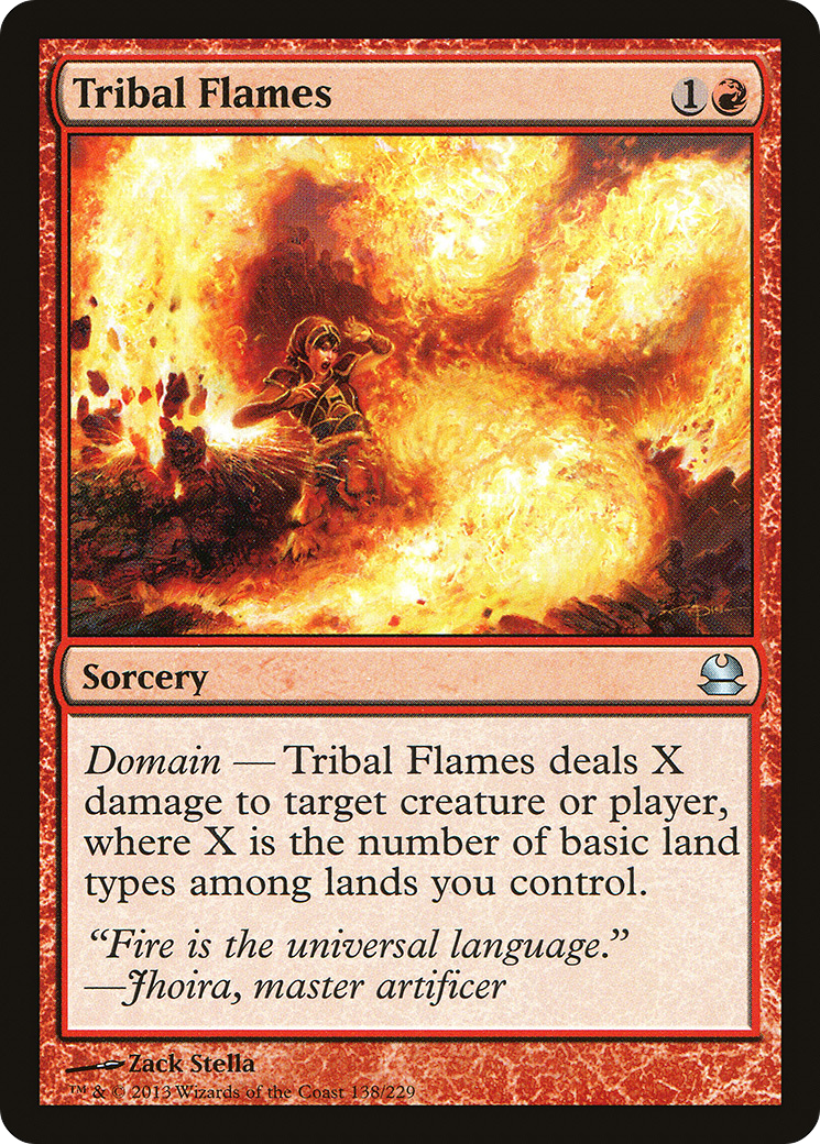 Tribal Flames (MMA-138) [Modern Masters]