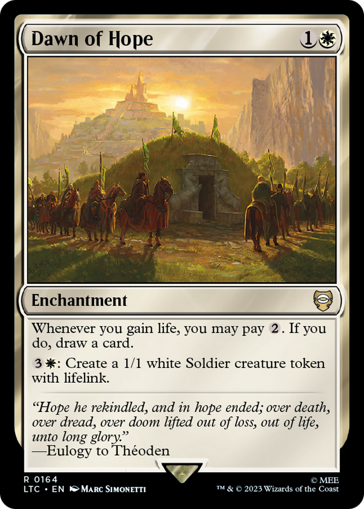 Dawn of Hope (LTC-164) [Tales of Middle-earth Commander]