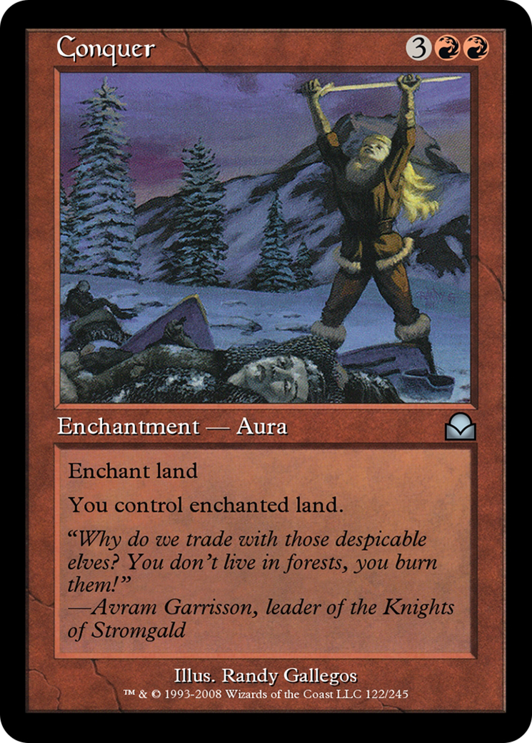 Conquer (ME2-122) [Masters Edition II] Foil