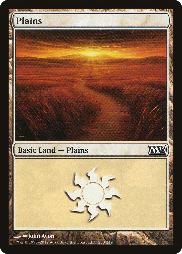 Plains (M13-230) [Magic 2013] Foil