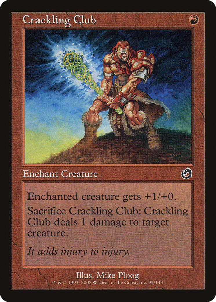 Crackling Club (TOR-093) [Torment]