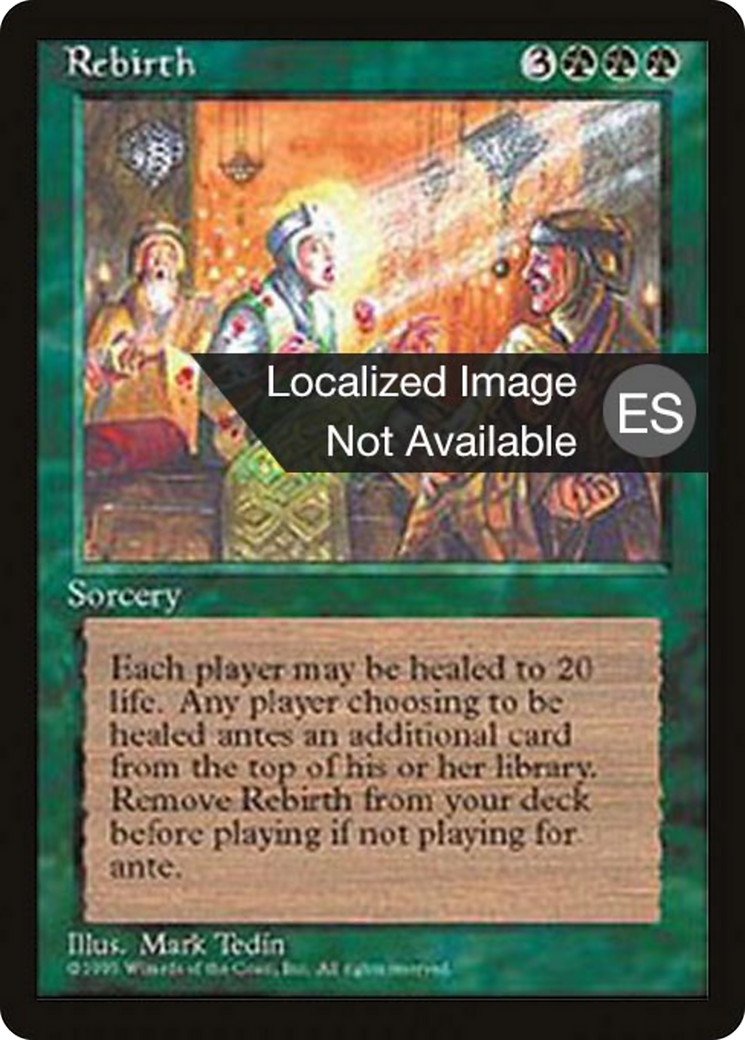 Rebirth [Fourth Edition Foreign Black Border]
