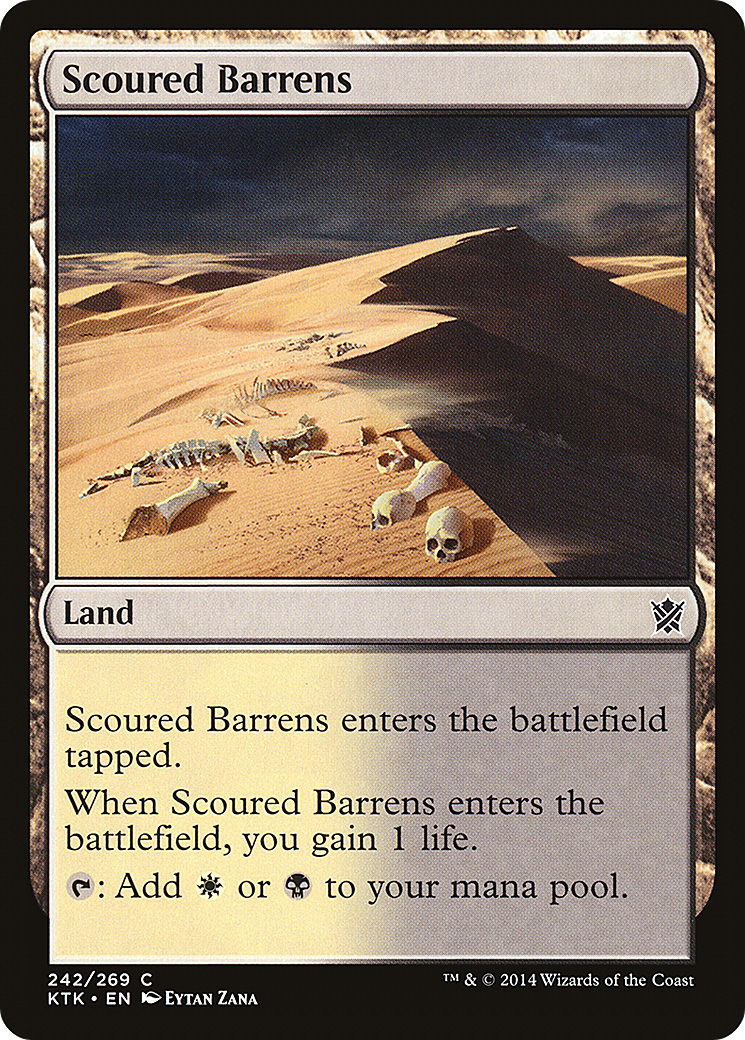 Scoured Barrens (KTK-242) [Khans of Tarkir]