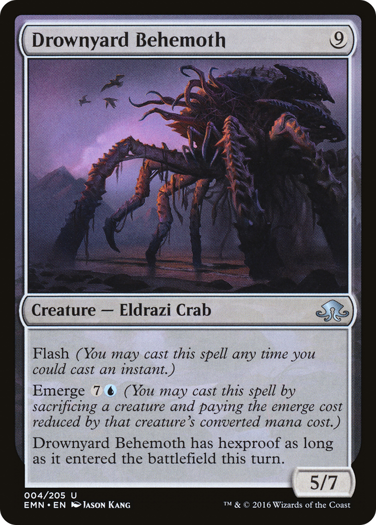 Drownyard Behemoth (EMN-004) [Eldritch Moon] Foil