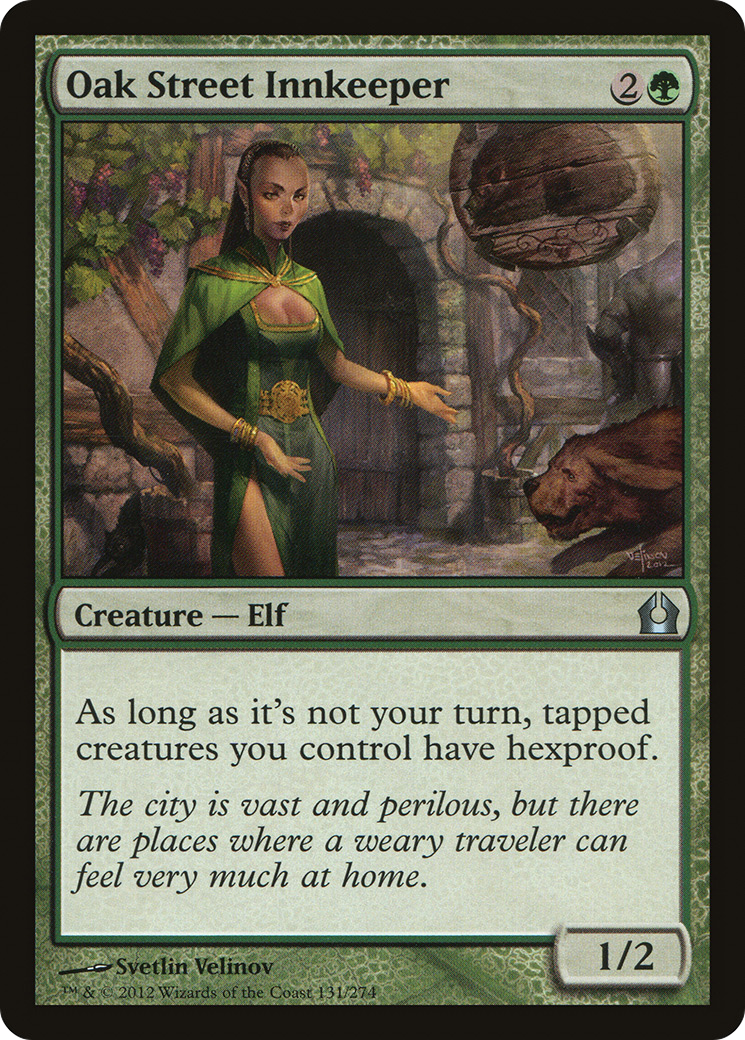 Oak Street Innkeeper (RTR-131) [Return to Ravnica]