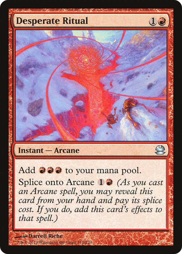 Desperate Ritual (MMA-110) [Modern Masters] Foil