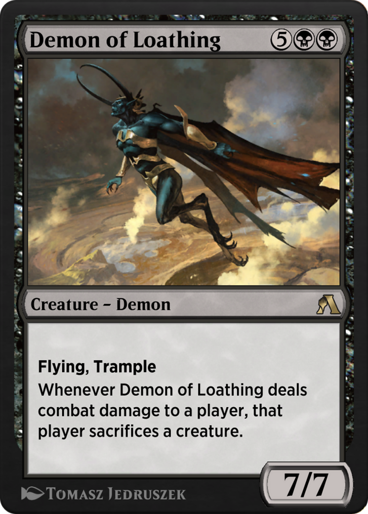 Demon of Loathing (ANB-048) [Arena Beginner Set]