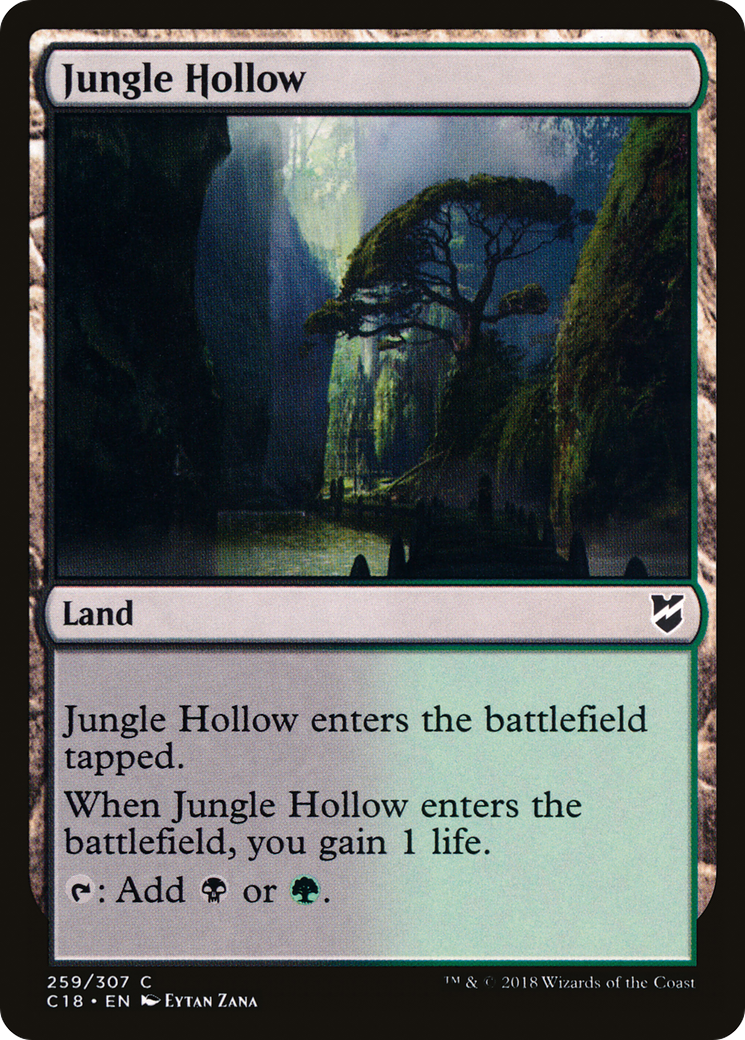 Jungle Hollow (C18-259) [Commander 2018]