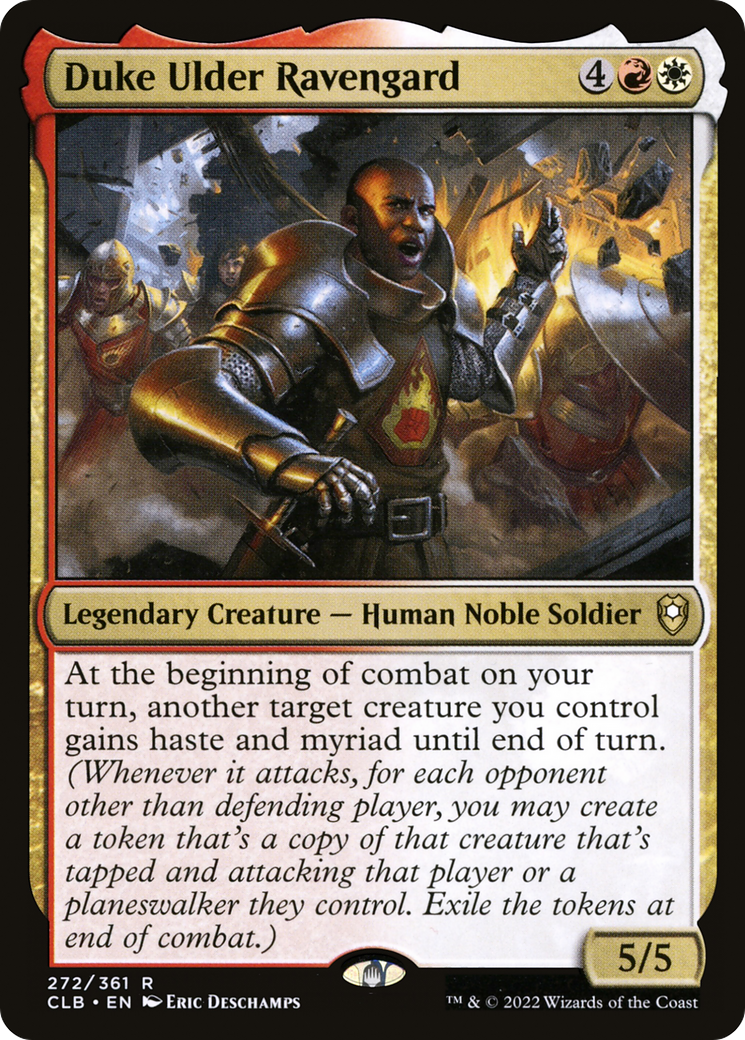 Duke Ulder Ravengard (CLB-272) [Commander Legends: Battle for Baldur's Gate]