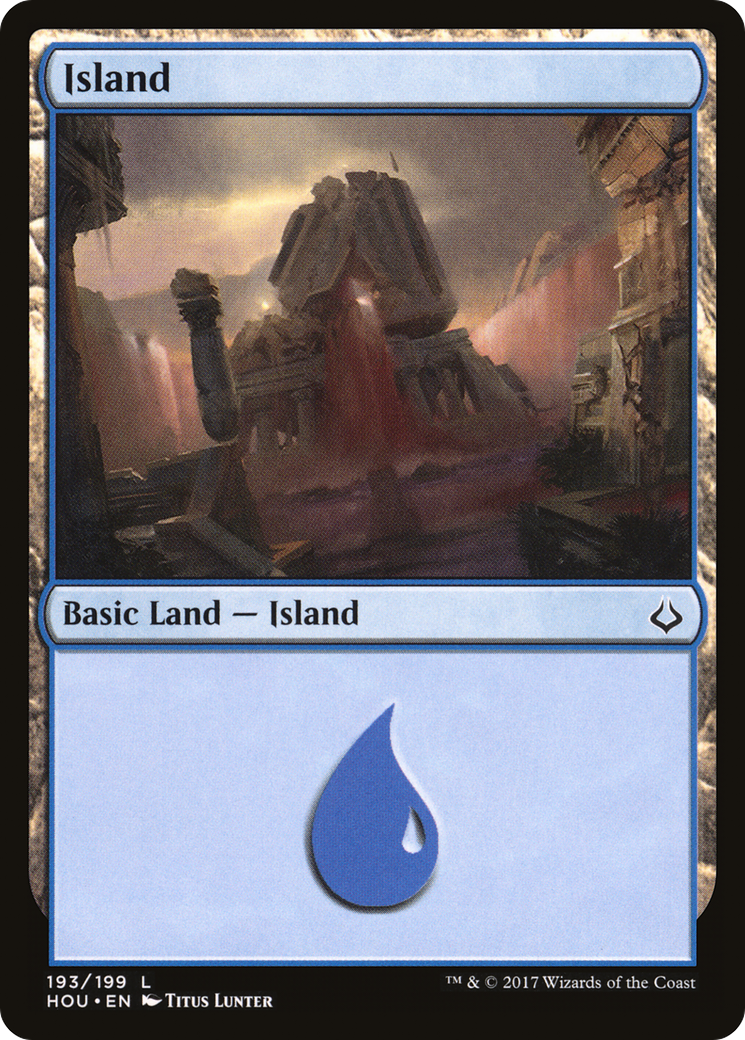 Island (HOU-193) [Hour of Devastation] Foil