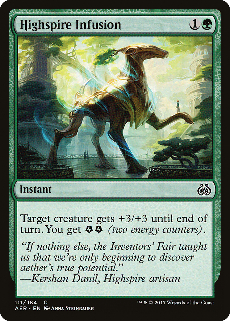 Highspire Infusion (AER-111) [Aether Revolt]