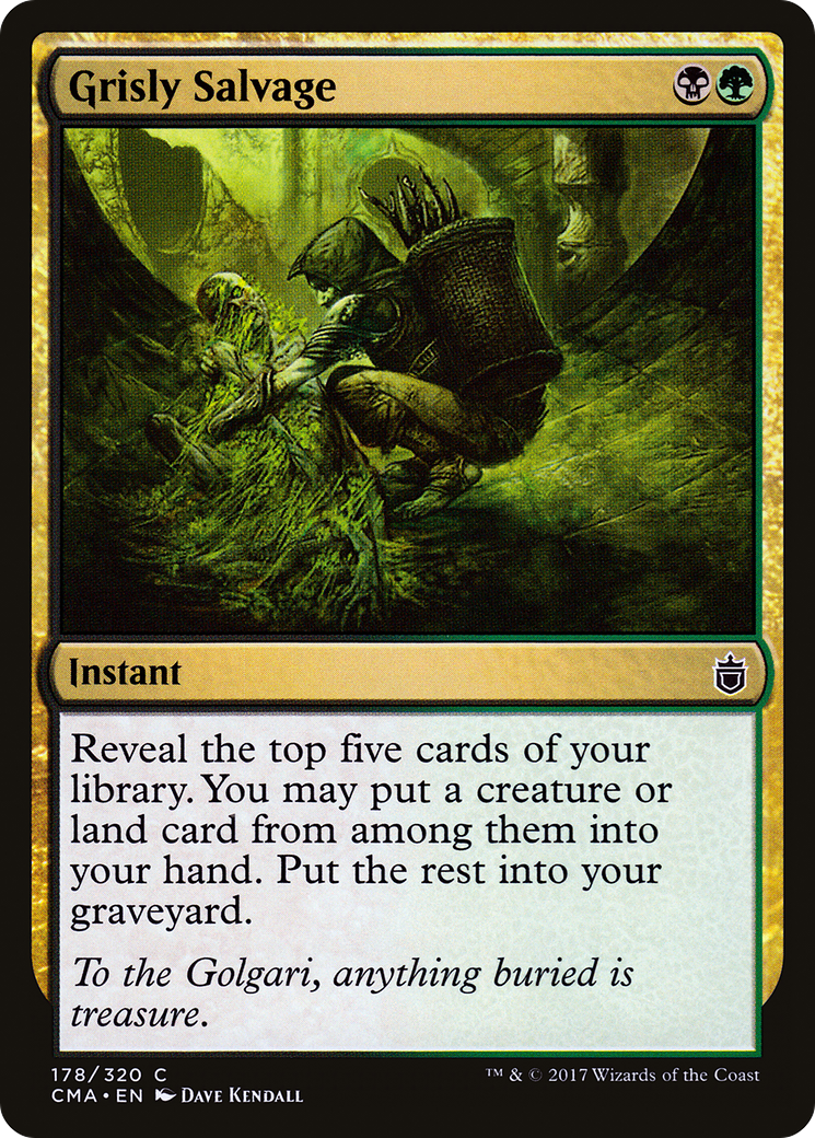 Grisly Salvage (CMA-178) [Commander Anthology]