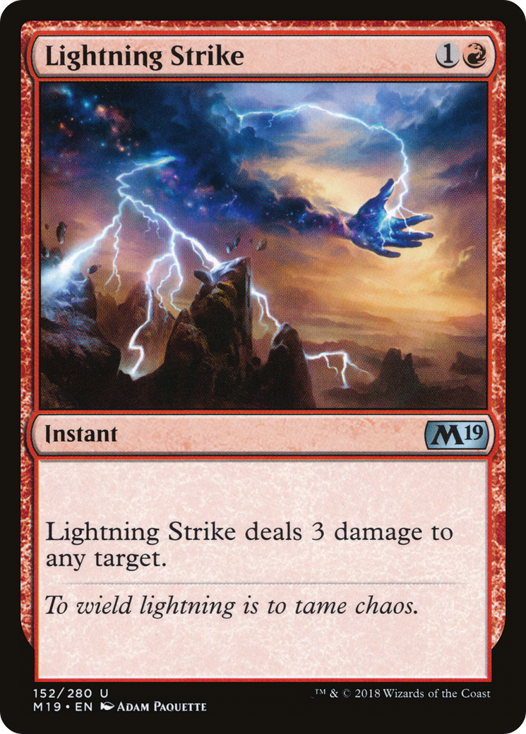 Lightning Strike (M19-152) [Core Set 2019]