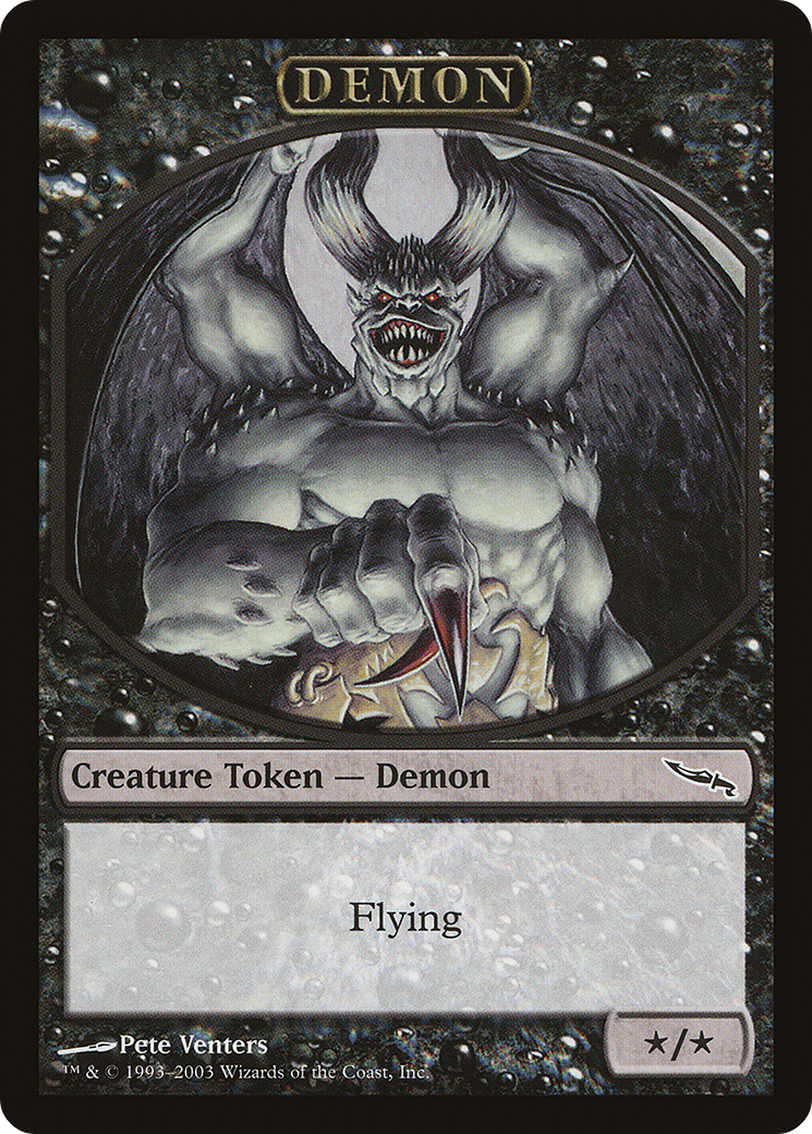 Demon Token (MRD) [Magic Player Rewards 2003]