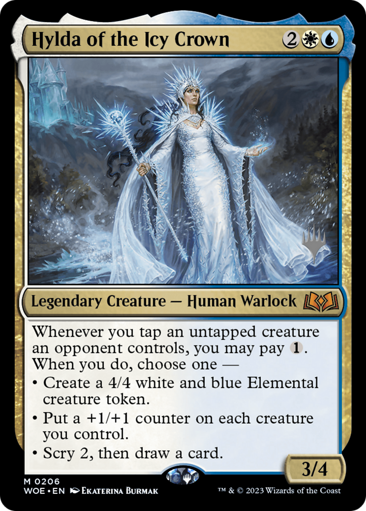 Hylda of the Icy Crown (PPWOE-206) [Promo Pack: Wilds of Eldraine Promos]