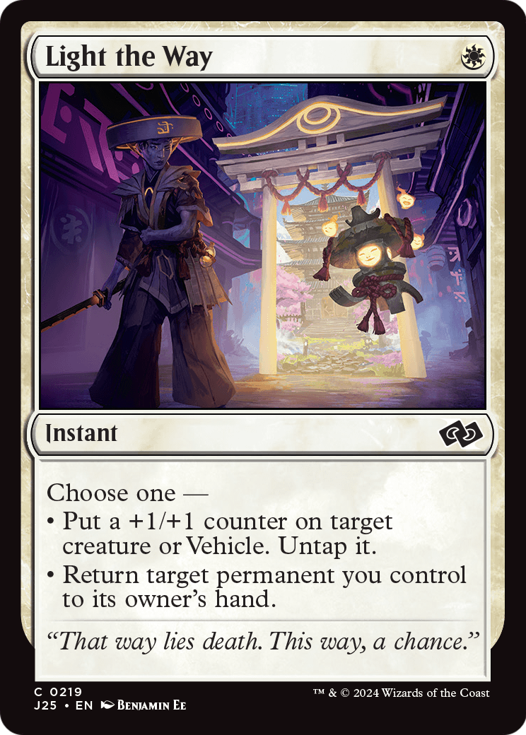 Light the Way (J25-219) [Foundations Jumpstart]