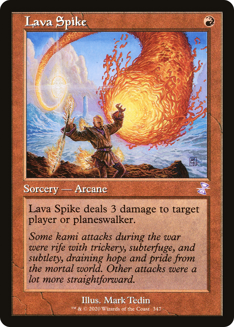 Lava Spike (TSR-347) [Time Spiral Remastered]