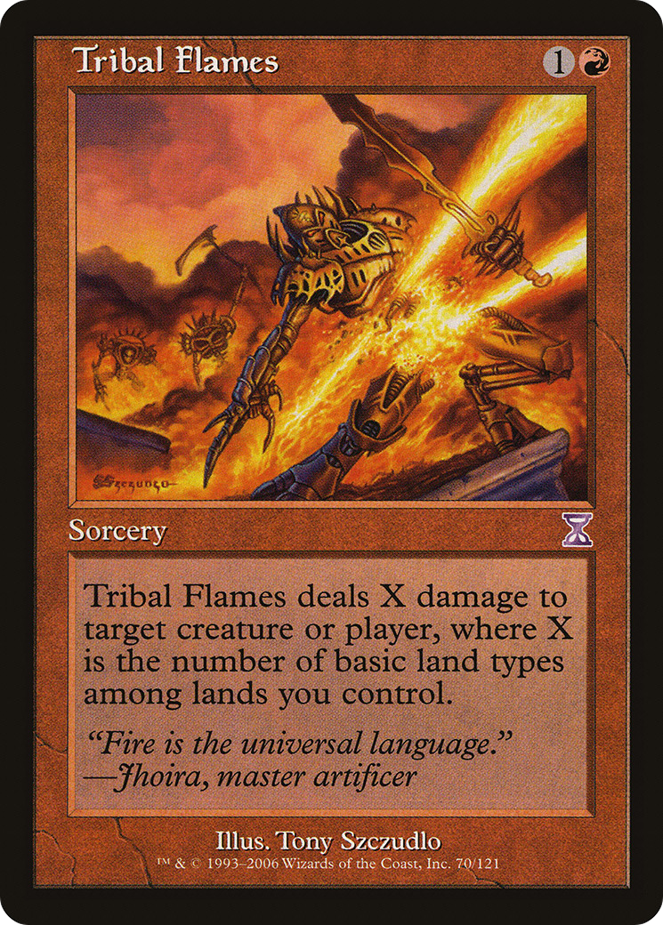 Tribal Flames (TSB-070) [Time Spiral Timeshifted]