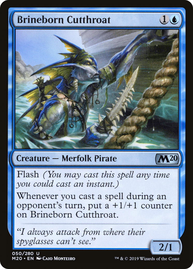 Brineborn Cutthroat (M20-050) [Core Set 2020]