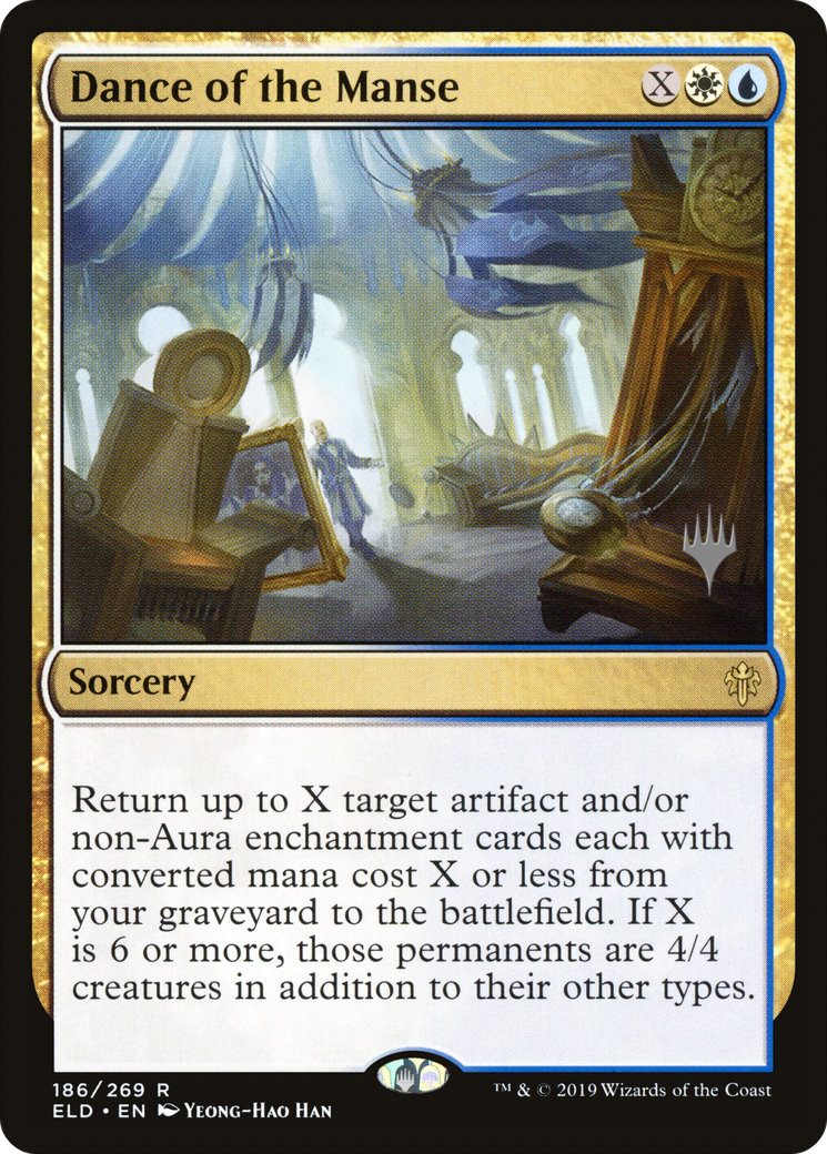 Dance of the Manse (PPELD-186) [Promo Pack: Throne of Eldraine Promos] Foil