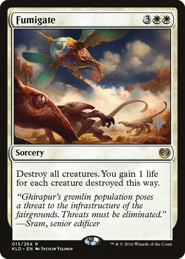 Fumigate (PPIKO-015) [Promo Pack: Kaladesh Promos] Foil