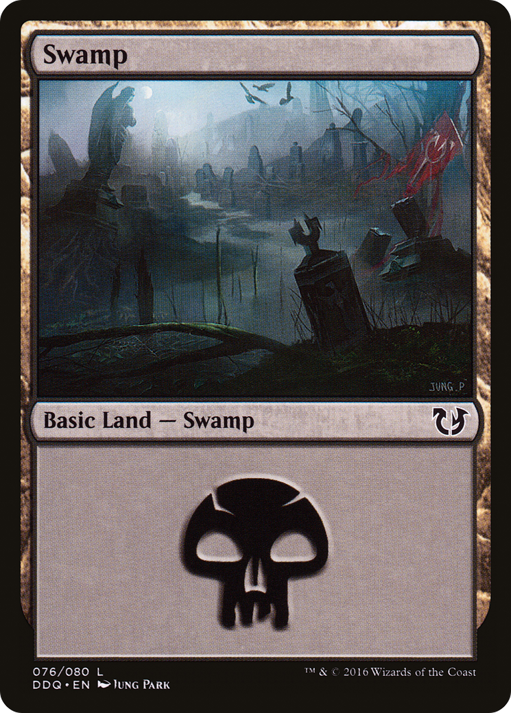 Swamp (DDQ-076) [Duel Decks: Blessed vs. Cursed]