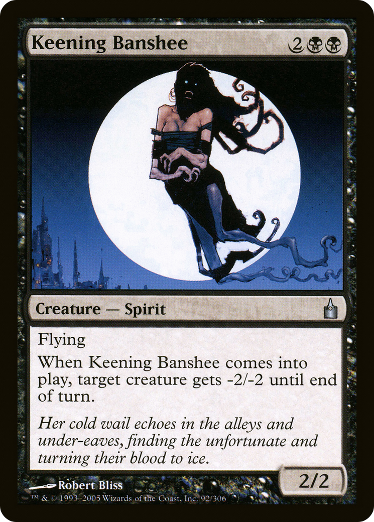 Keening Banshee (RAV-092) [Ravnica: City of Guilds] Foil