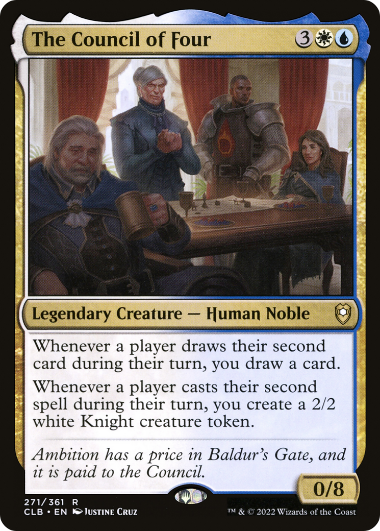 The Council of Four (CLB-271) [Commander Legends: Battle for Baldur's Gate]