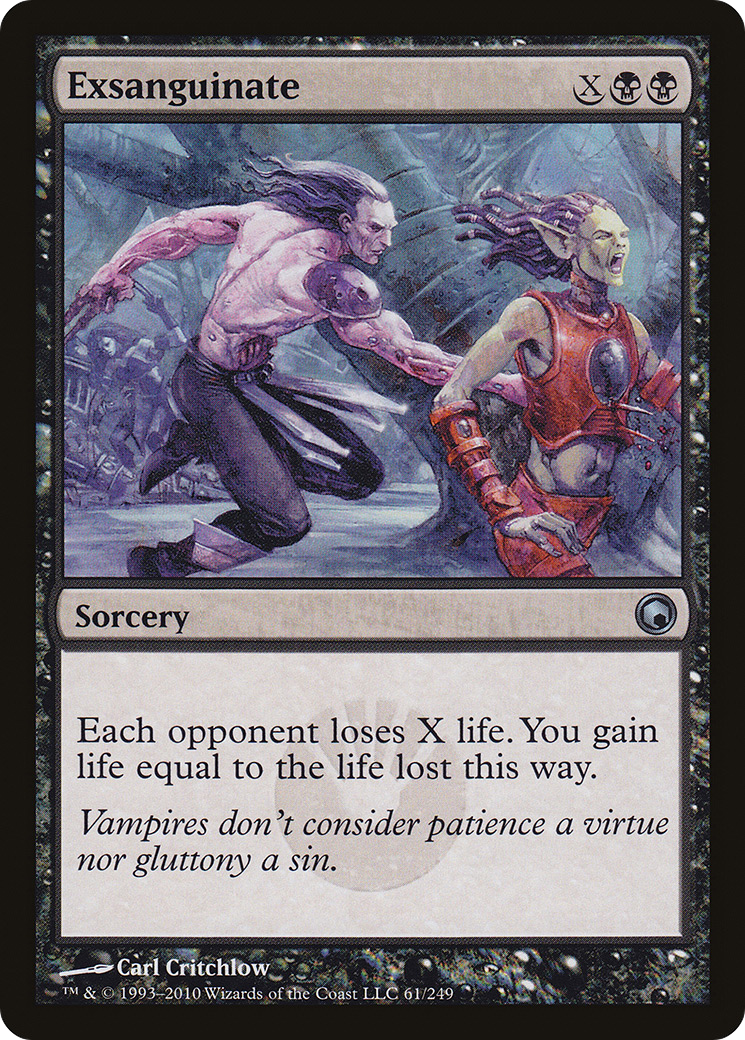 Exsanguinate (SOM-061) [Scars of Mirrodin] Foil