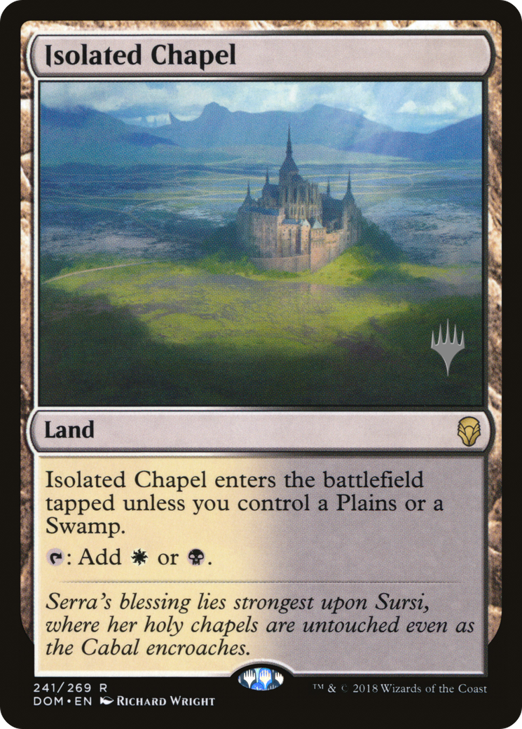 Isolated Chapel (PPM20-241) [Promo Pack: Dominaria Promos] Foil